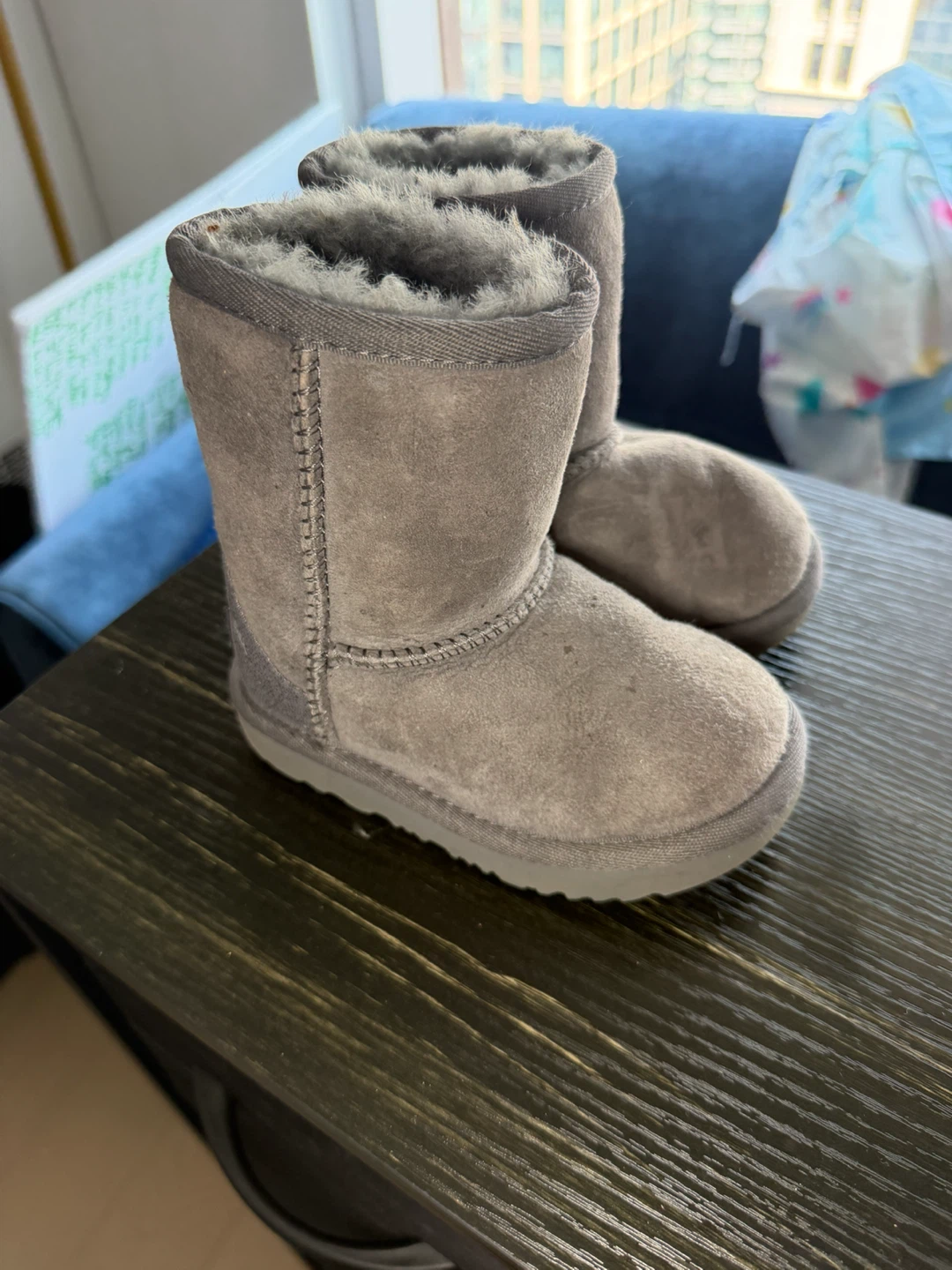 UGG Classic Gray Boots – Toddler Size 7 - photo 4