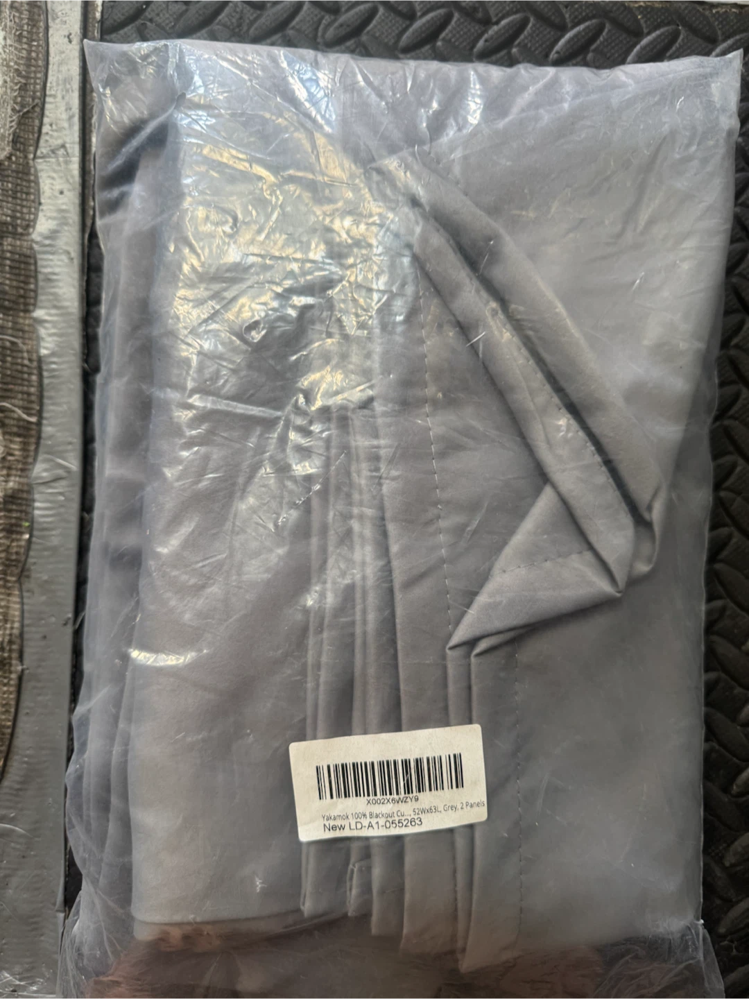Yakamok Grey 100% Blackout Curtains 2 Panels - photo 5
