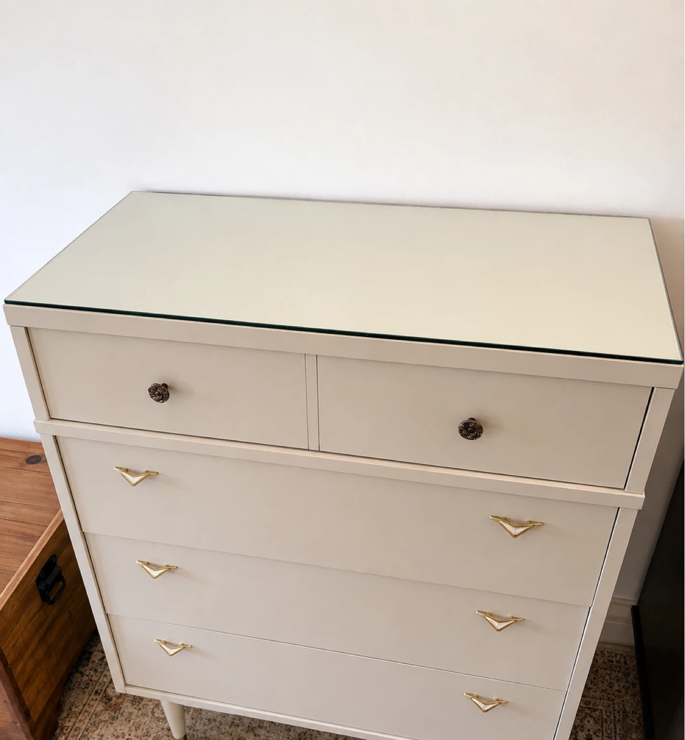 Vintage Mid Century Modern Dresser- Refinished - photo 4