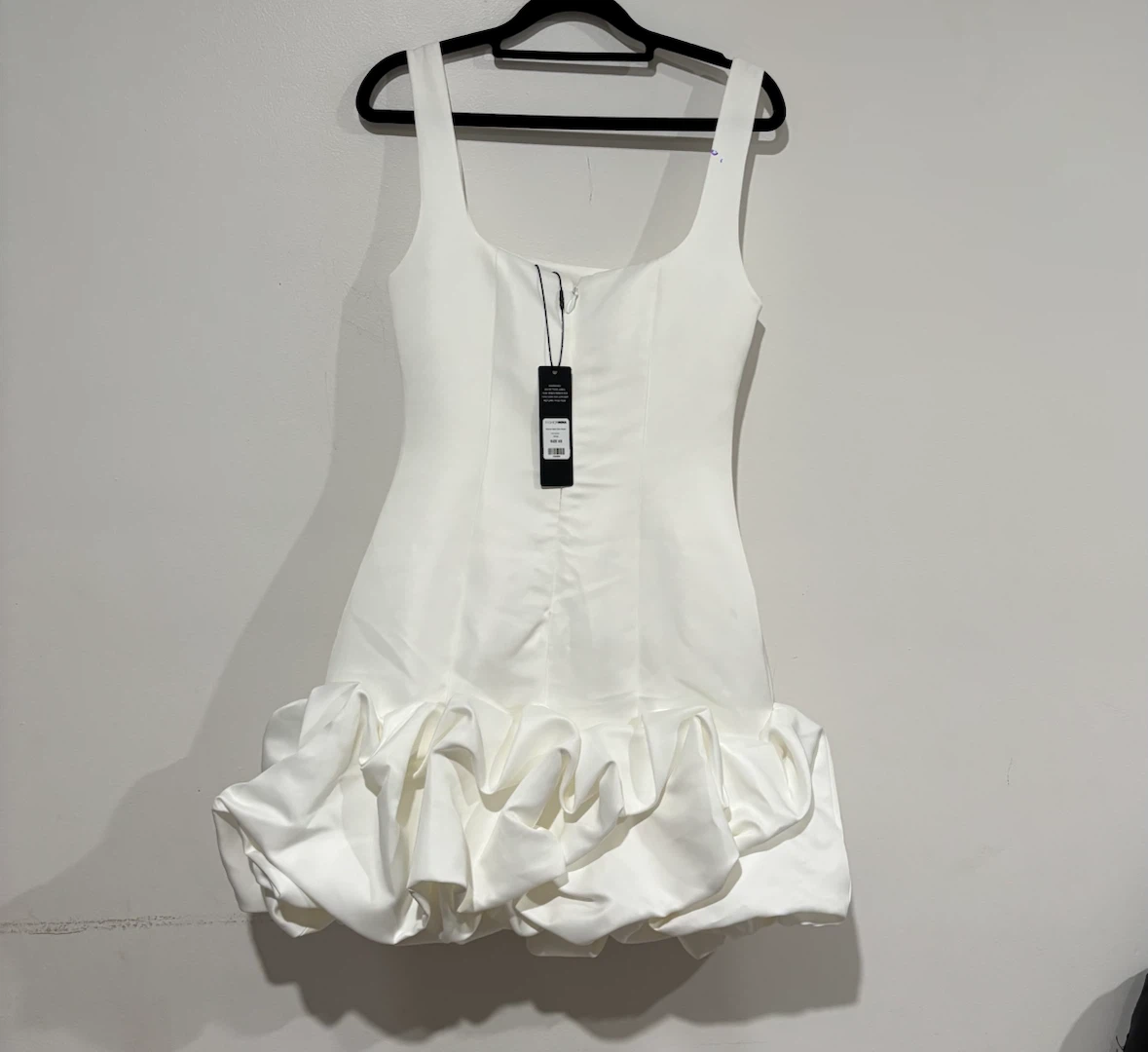 Fashion Nova Sienna Satin Mini Dress in white - photo 2