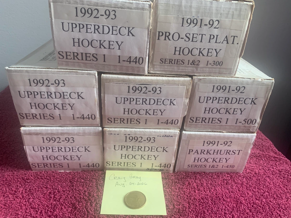 HOCKEY AND BASEBALL CARD SETS - photo 2