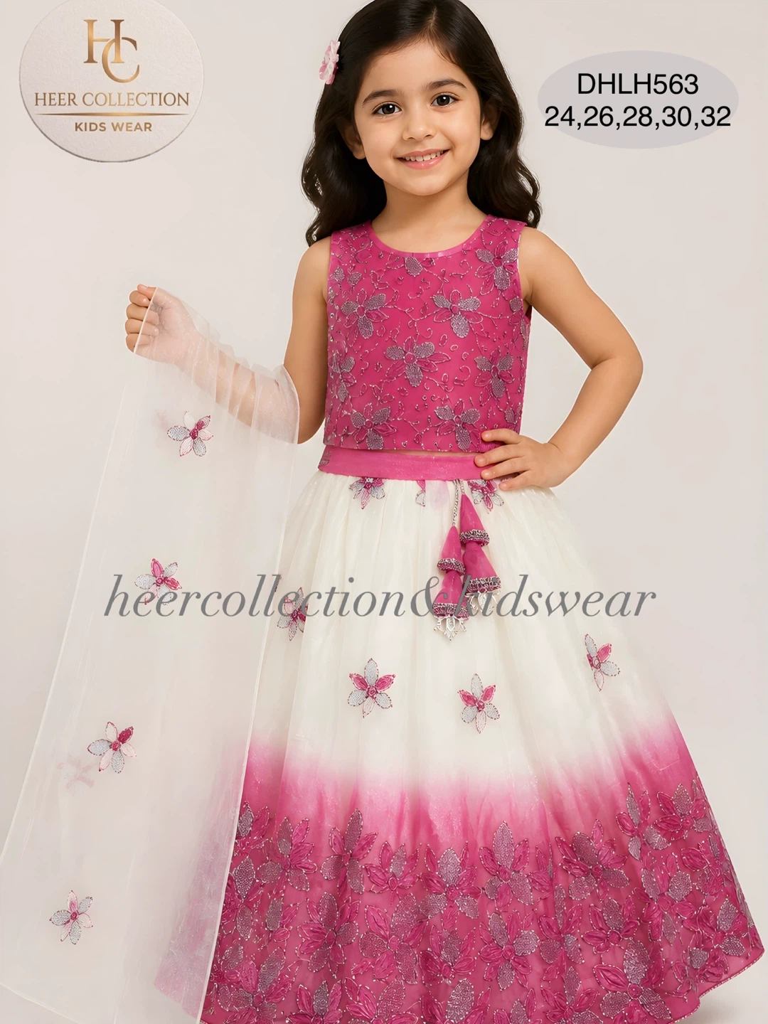Heer Collection Kids Wear Girls Ethnic Outfit - photo 2