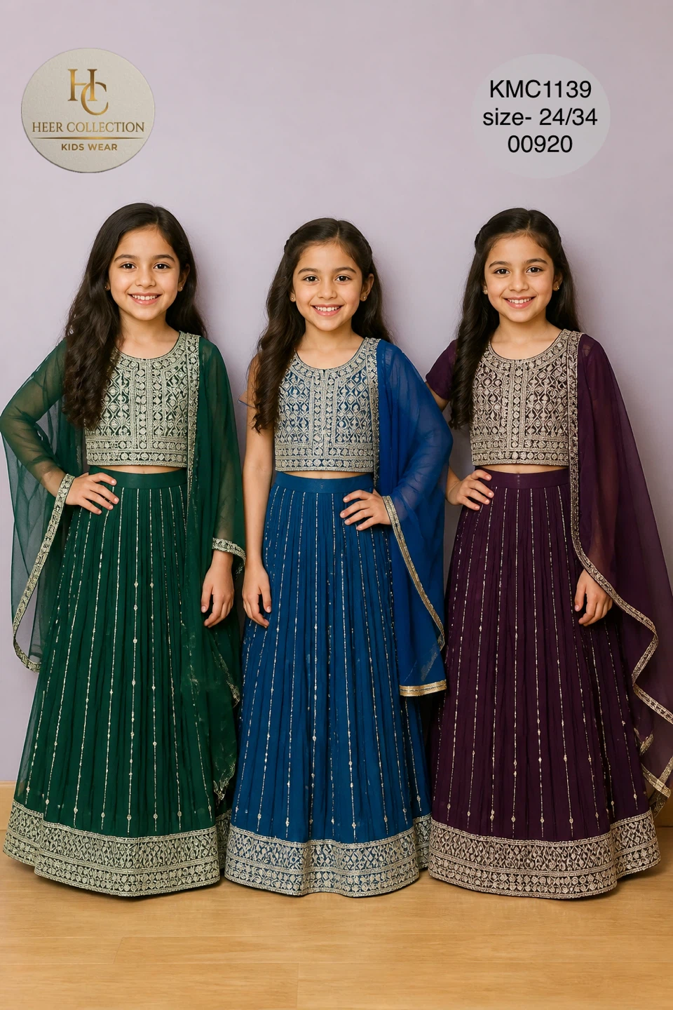 Heer Collection Kids Wear Girls Ethnic Outfit - photo 5