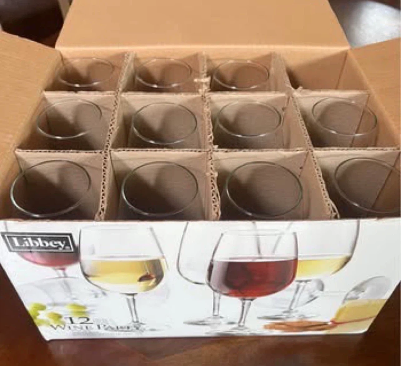 Libbey set of 12 all purpose wine glasses - photo 2