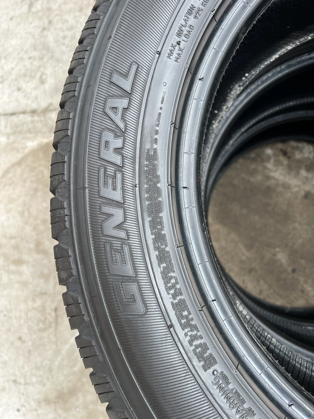 General Grabber 245/60R18 All Season Tires - photo 2