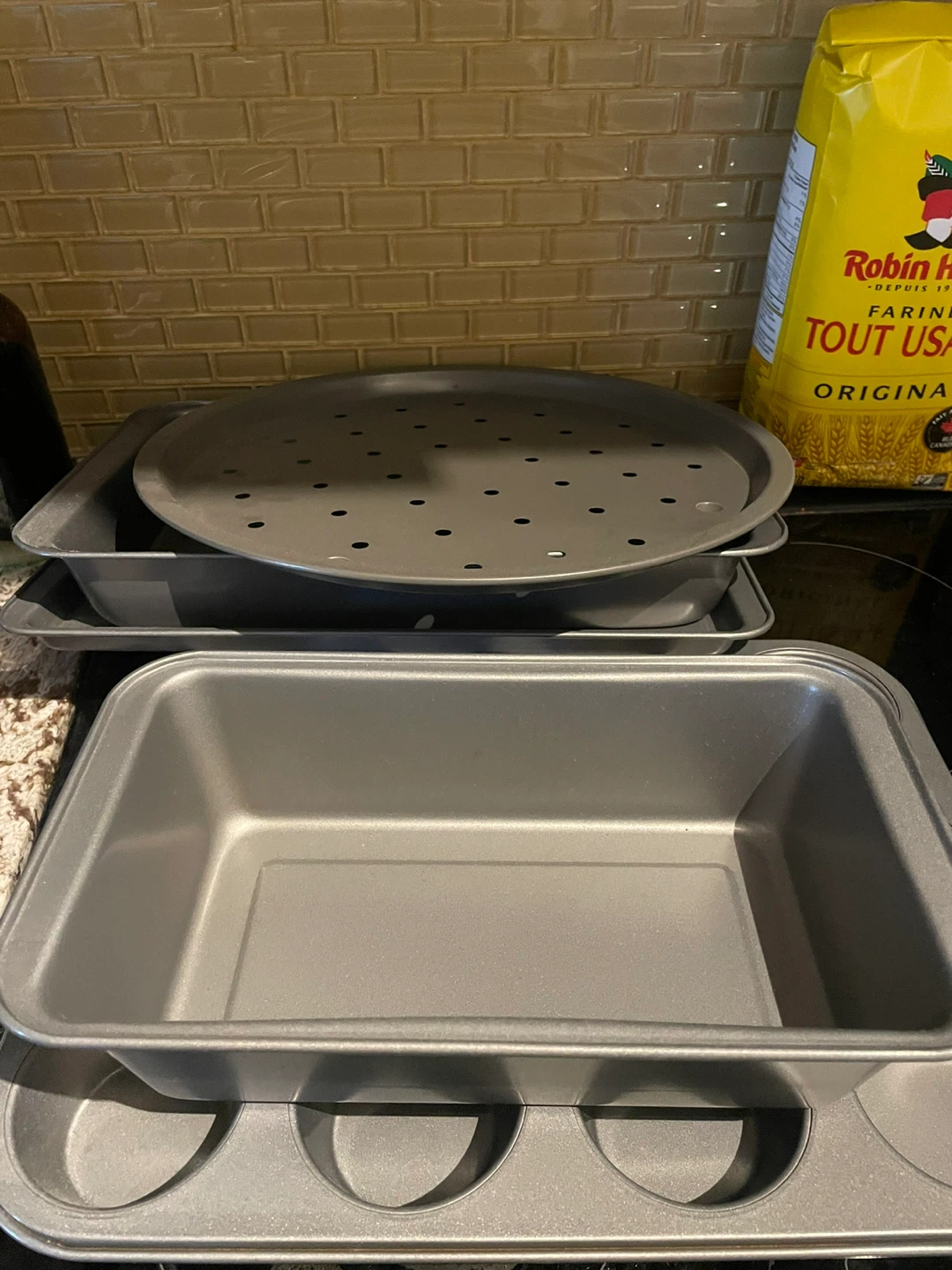 Assorted baking pan set