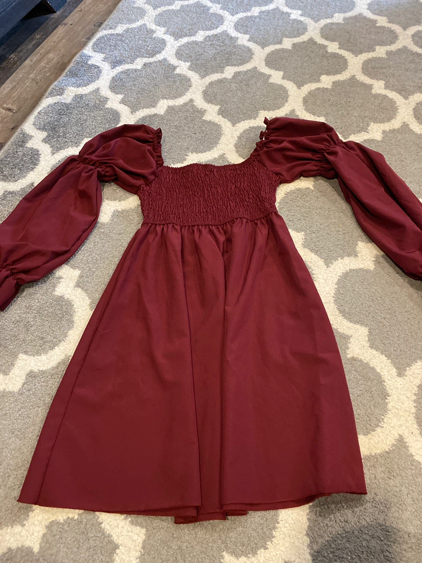 Women’s dress red