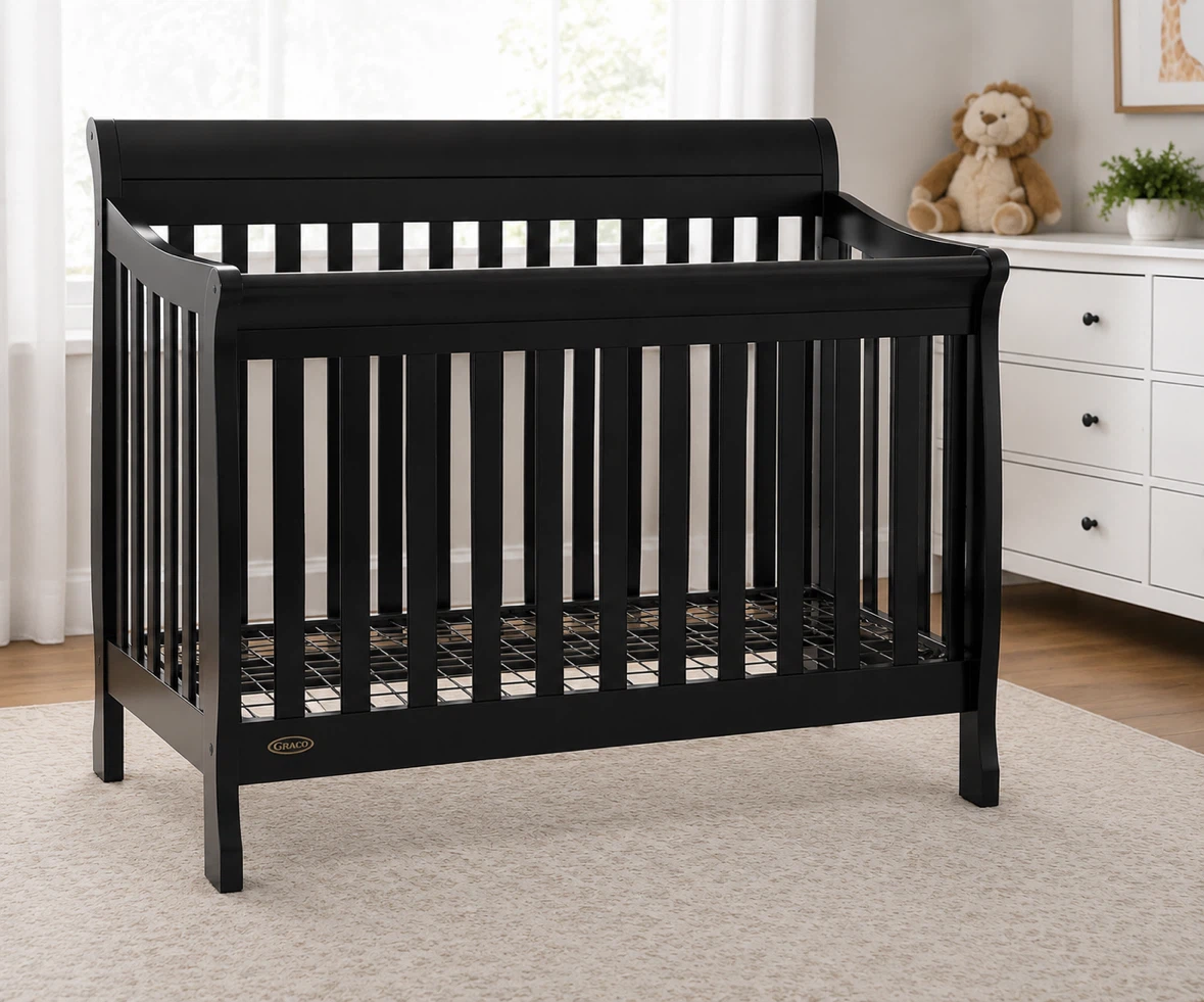 Graco Benton 4-in-1 Convertible Crib in Black