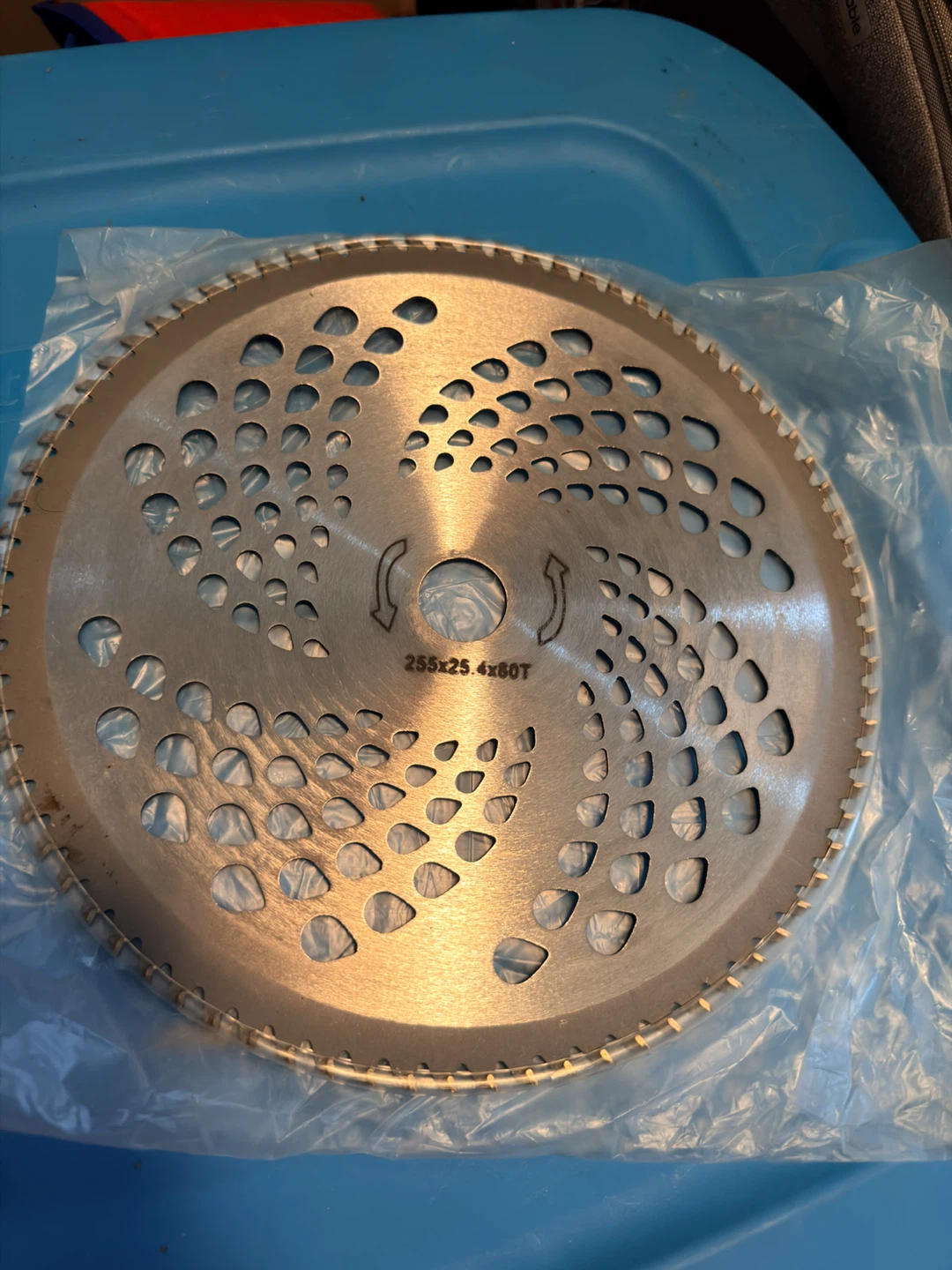 Brush Cutter Blade 255mm x 25.4mm 80T