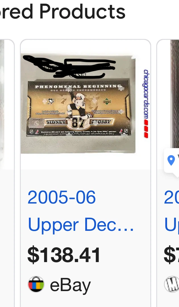 SIDNEY CROSBY PHENOMENAL BEGINNING FACTORY SEALED BOX - photo 5