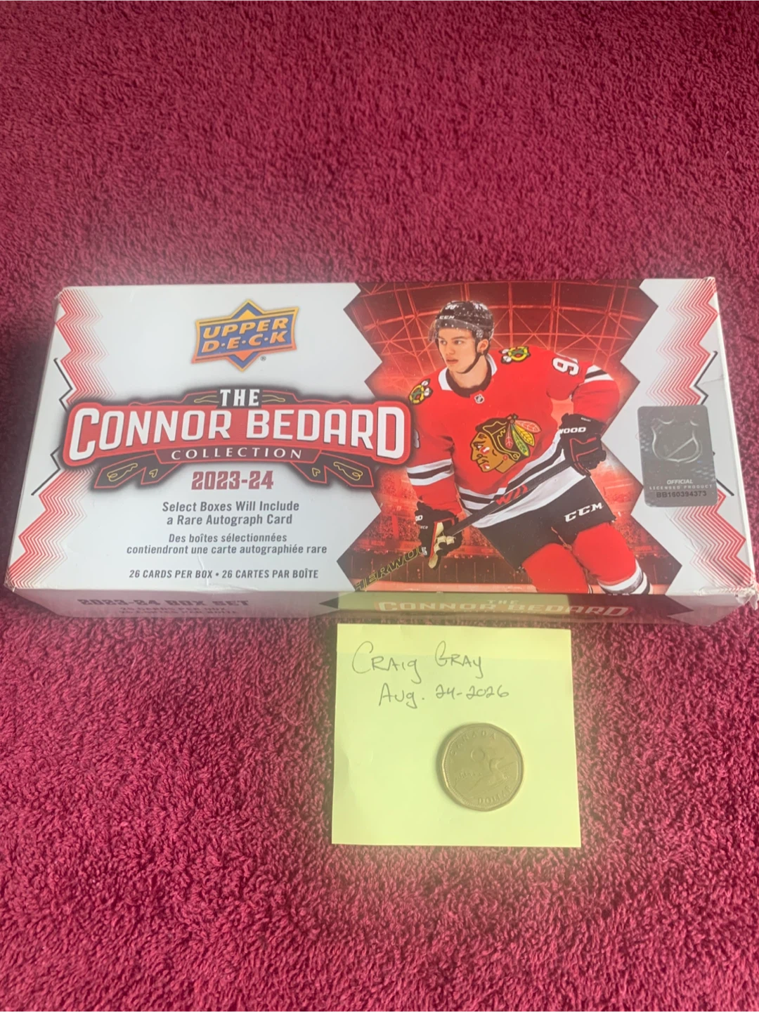CONNOR BÉDARD CARDS