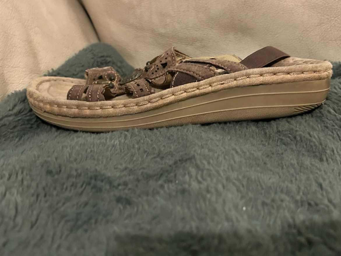 Earth Spirit Brown Sandals Size 6 1/2 - photo 2