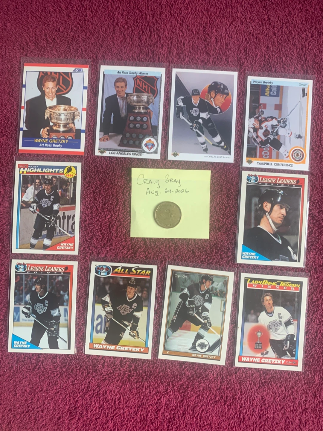 WAYNE GRETZKY CARDS - photo 2