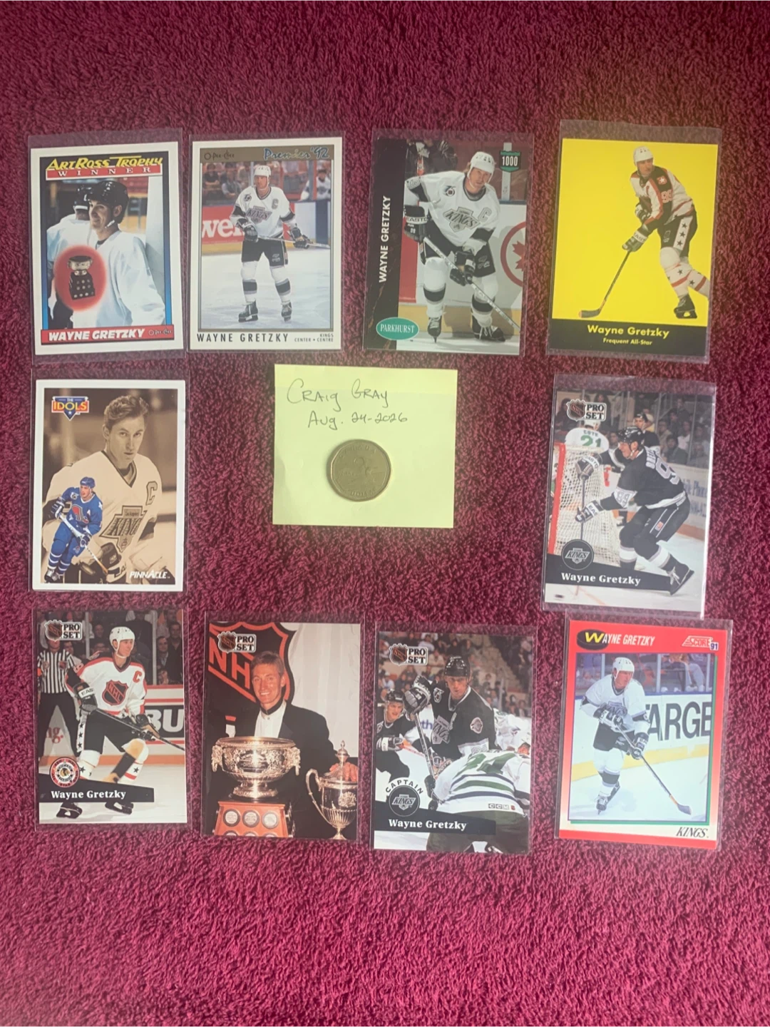 WAYNE GRETZKY CARDS - photo 3