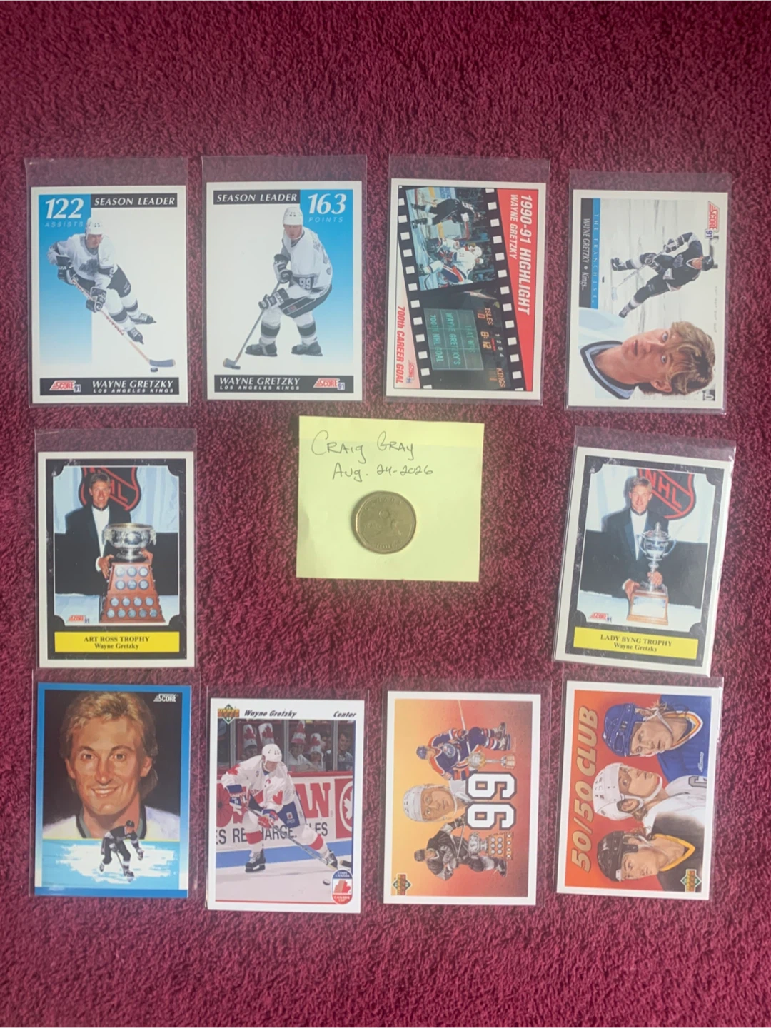 WAYNE GRETZKY CARDS - photo 4