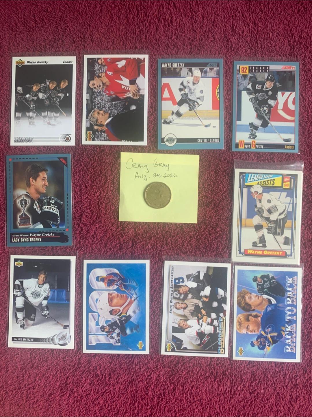 WAYNE GRETZKY CARDS - photo 5