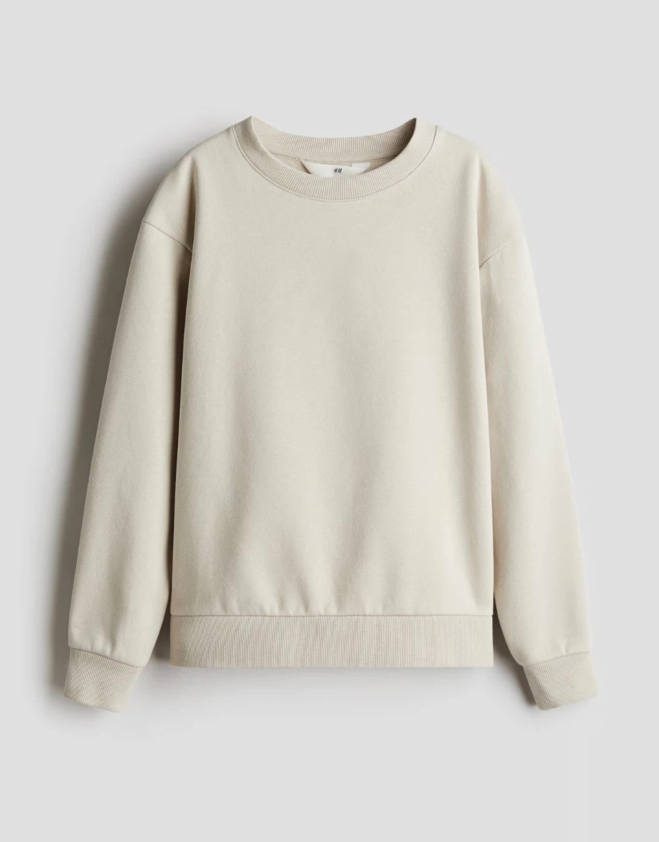 Light beige sweatshirt