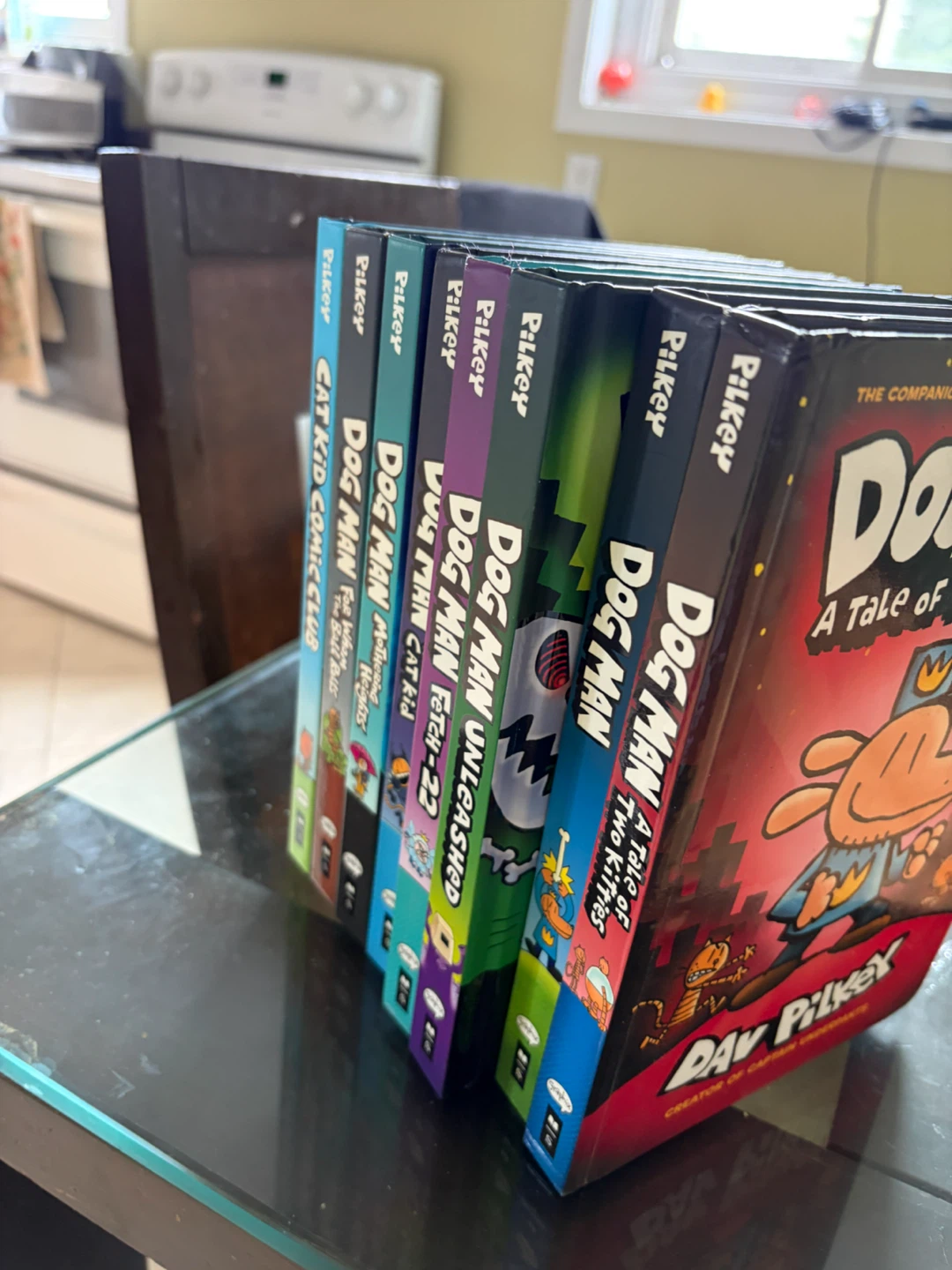 Dav Pilkey Dog Man book collection