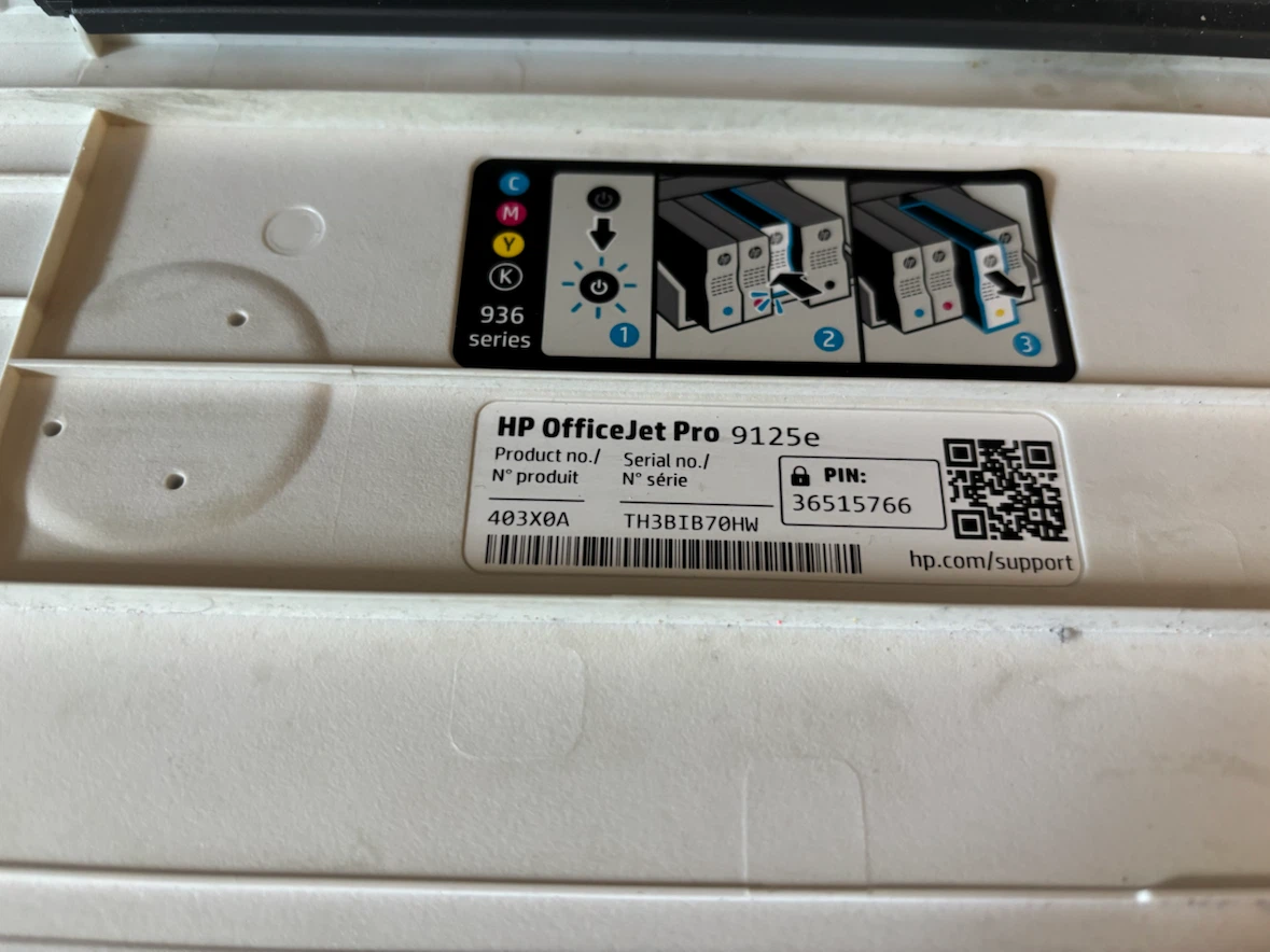 HP OfficeJet Pro 9125e All-in-One Printer - photo 4