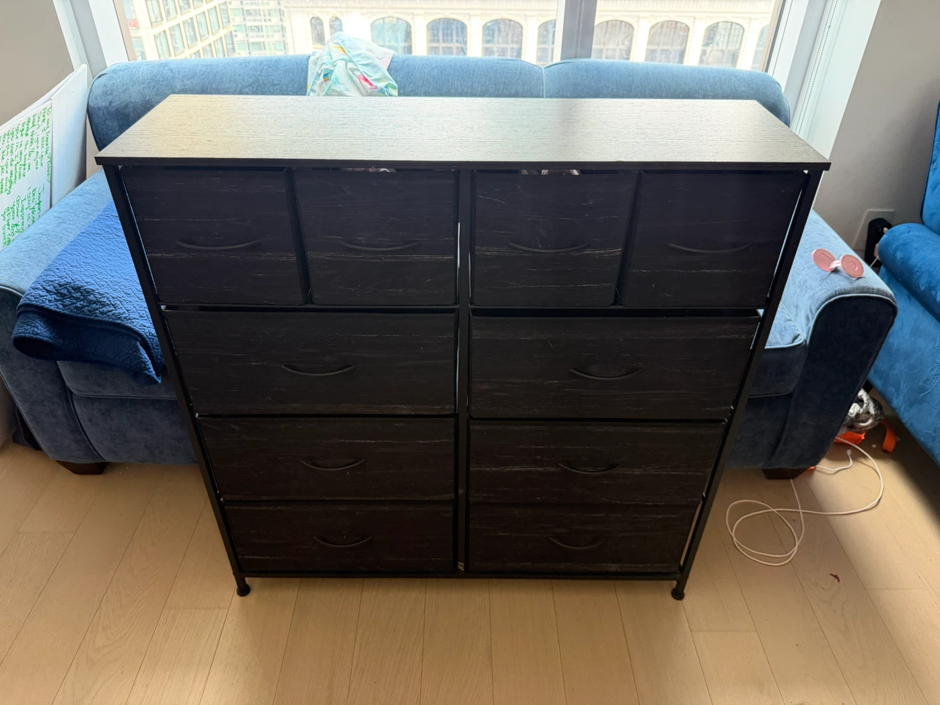 Large 12-Drawer Fabric Dresser  – Already Assembled