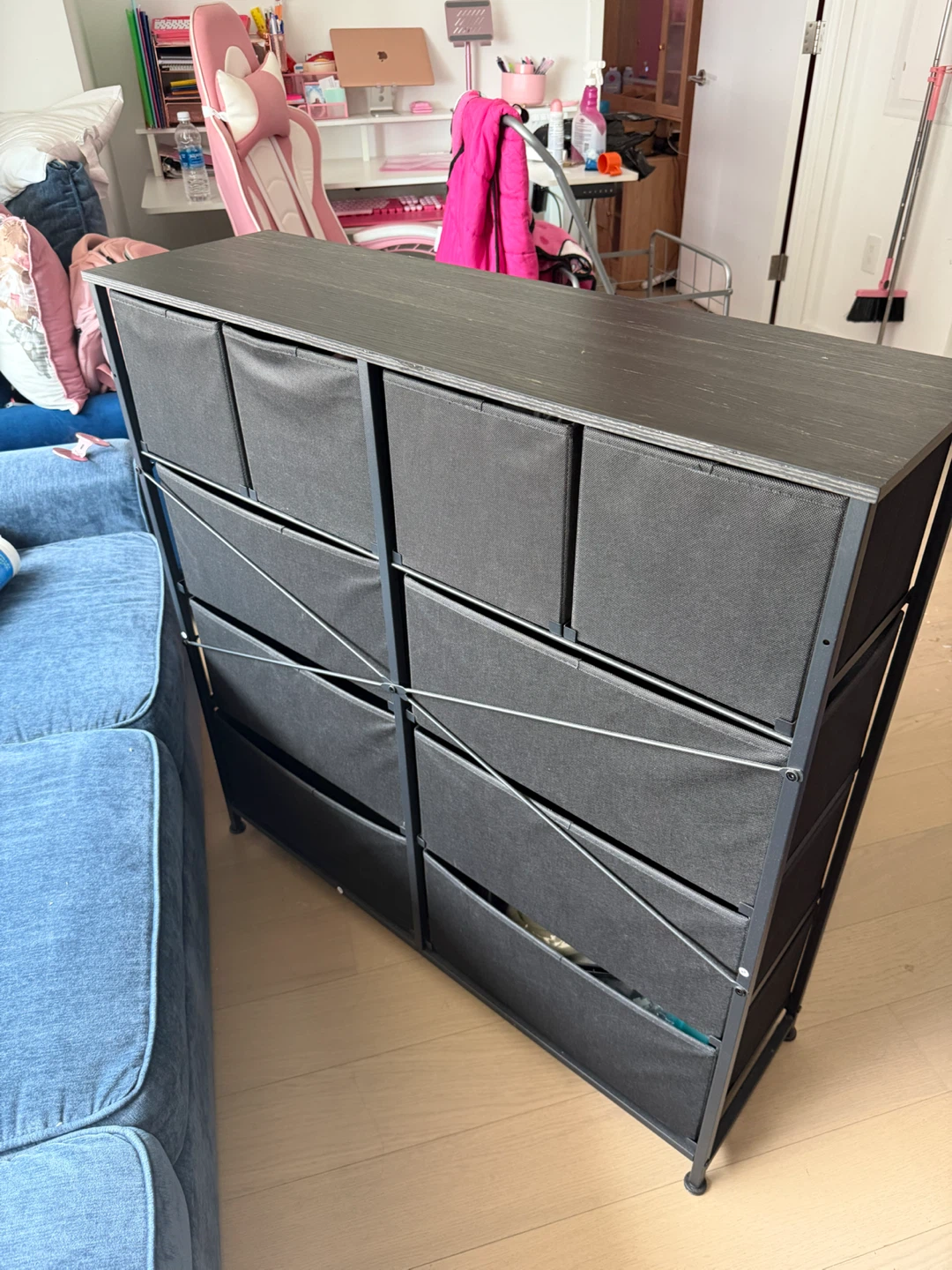 Large 12-Drawer Fabric Dresser  – Already Assembled - photo 4