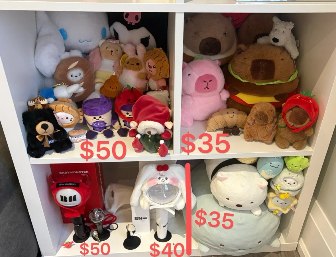 Assorted Plush Toys