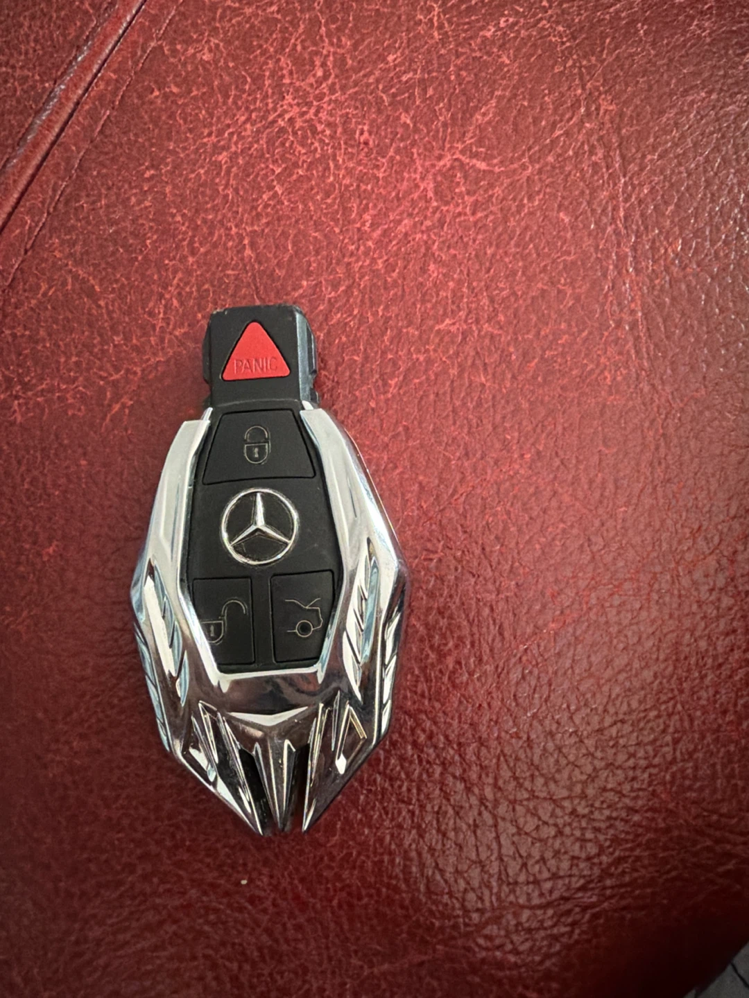 Mercedes-Benz Chrome Smart Key Fob