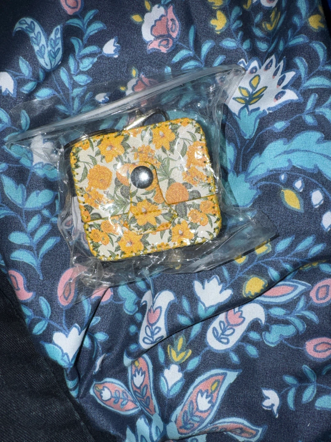 Floral Print Small Square Case