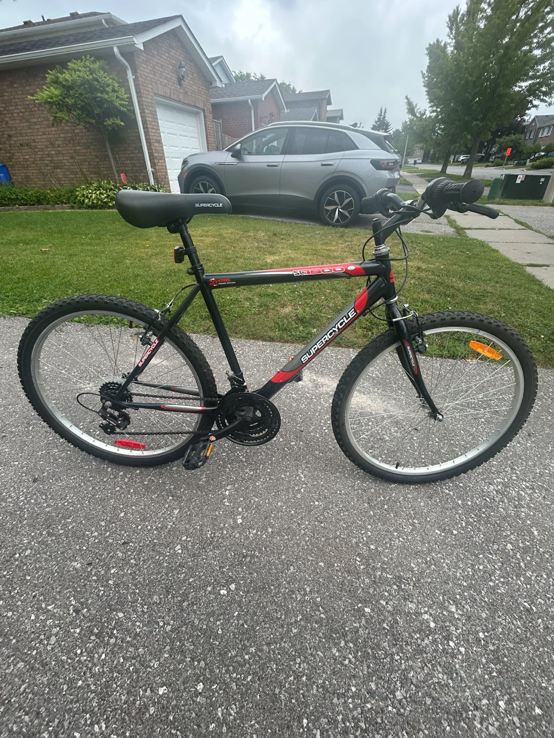 Supercycle SC1800 Mountain Bike Black and Red