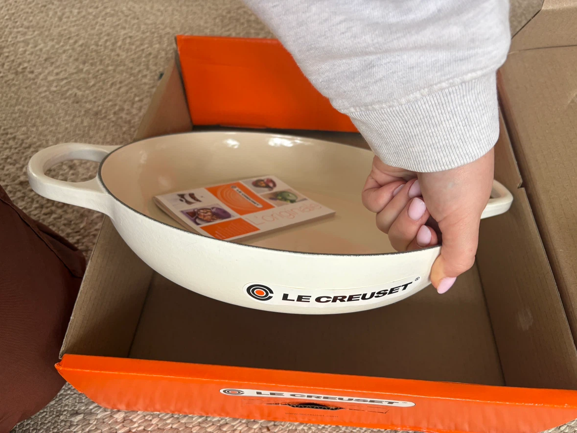BNIB Le Creuset Olive Branch Braiser - photo 4