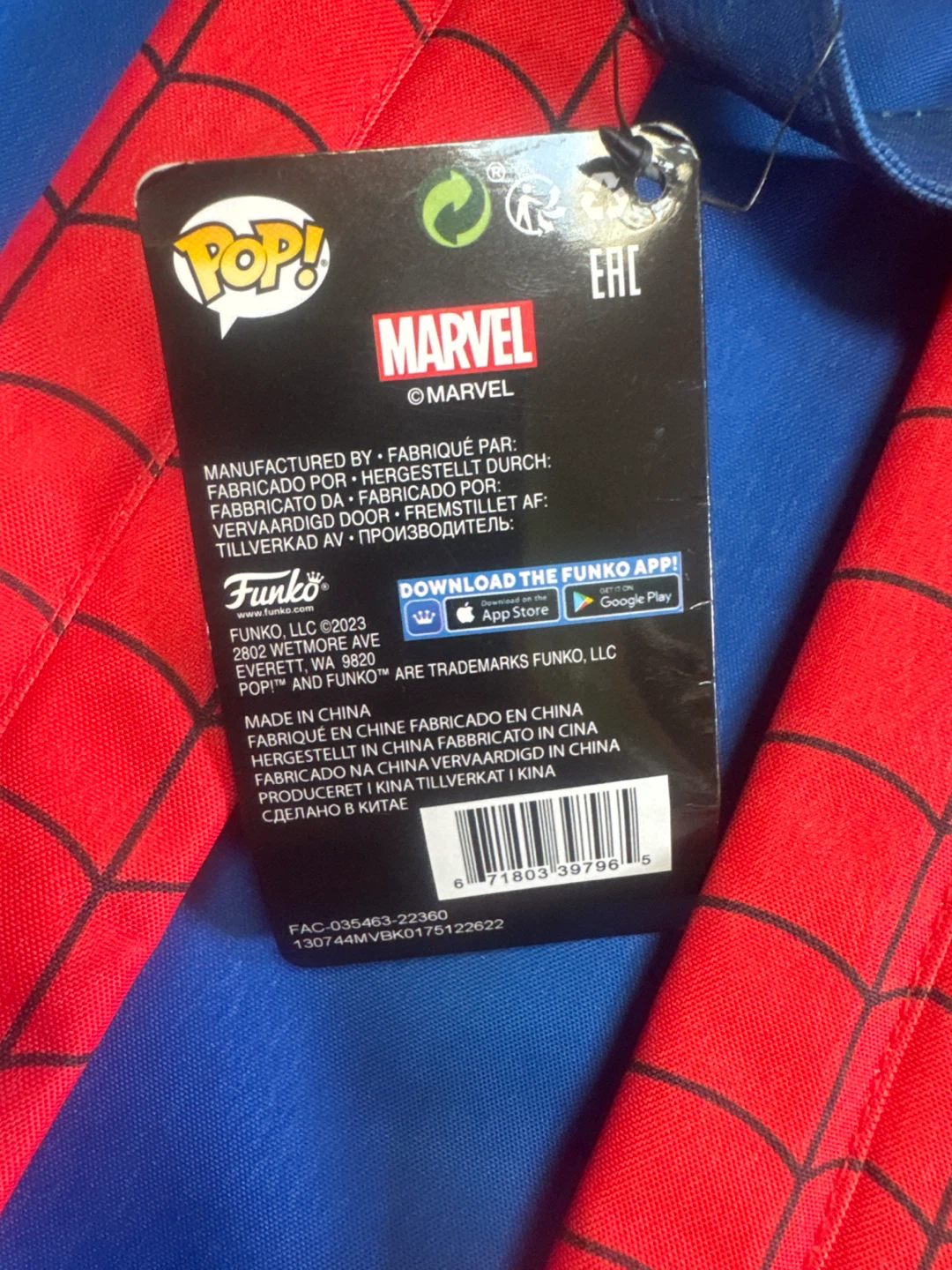 Funko pop new Spider-Man backpack - photo 2