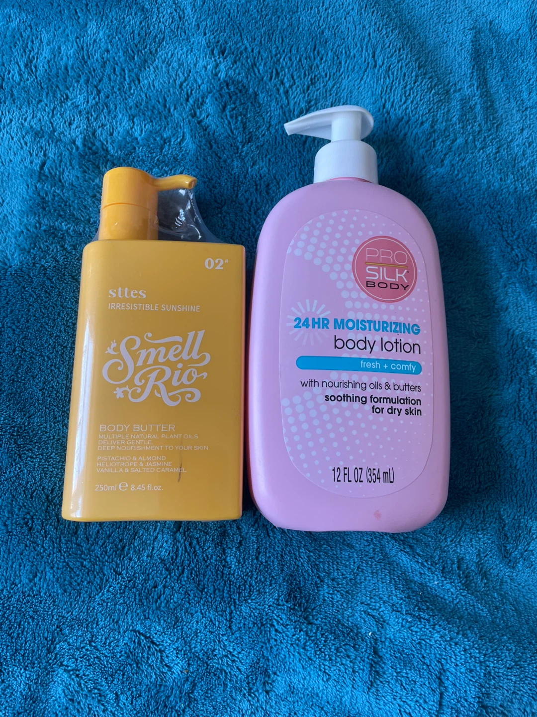 Sttes Smell Rio Body Butter and Pro Silk Body Lotion Set