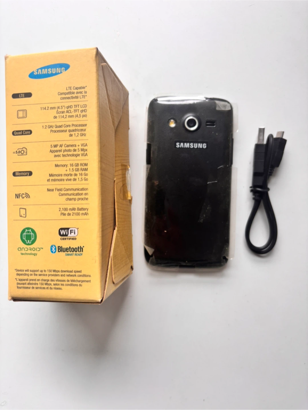 Samsung Galaxy Core LTE 16GB Black - photo 2