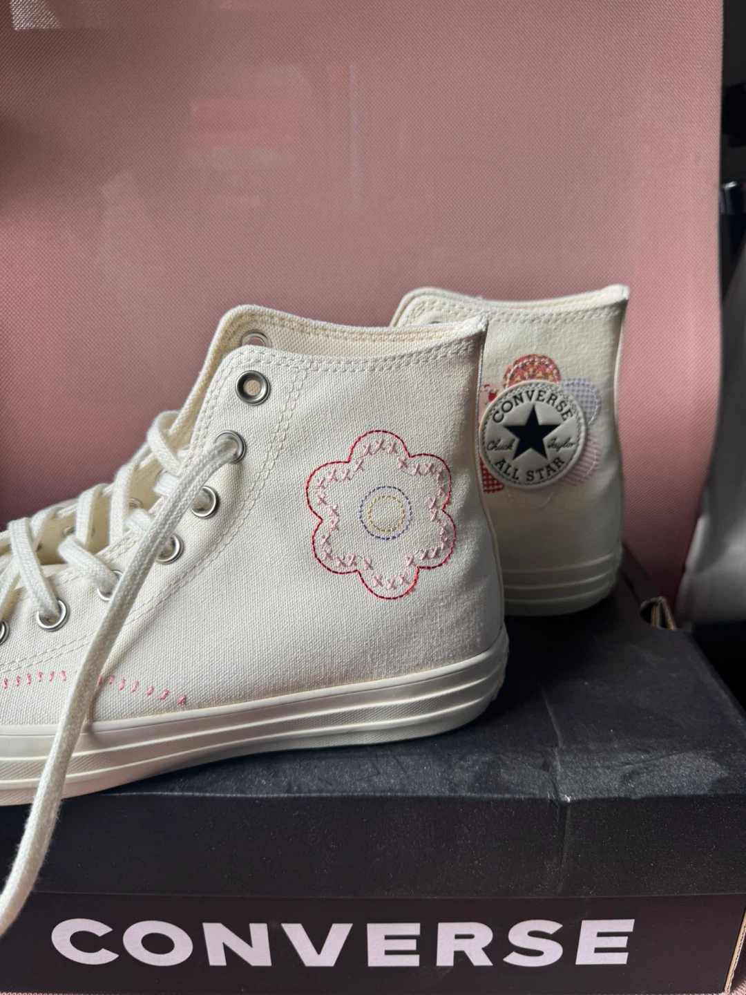 Converse All Star Hi Crafted Patchwork Sneaker - Egret - photo 2