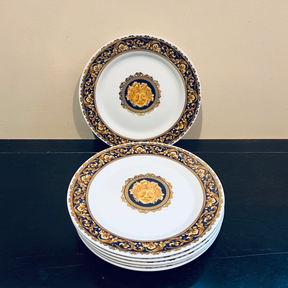 Bacchus T. Limoges France Porcelain 7.5" Plates each $10 - photo 5