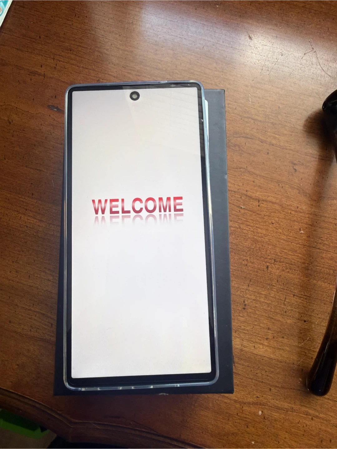 Black Smartphone with Quad Camera and Accessories - photo 3
