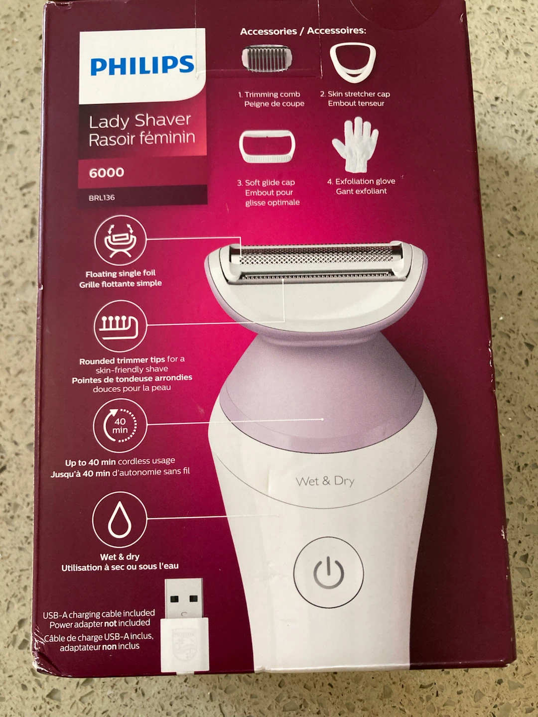 Philips Lady Shaver 6000 BRL136 - photo 2