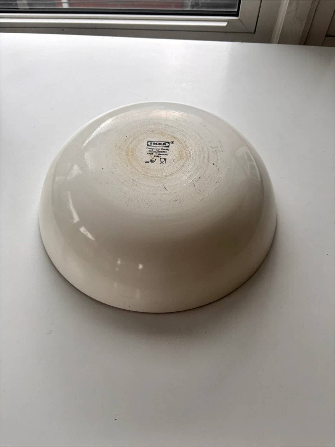 IKEA BLANDA MATT 20cm bamboo serving bowl - photo 2