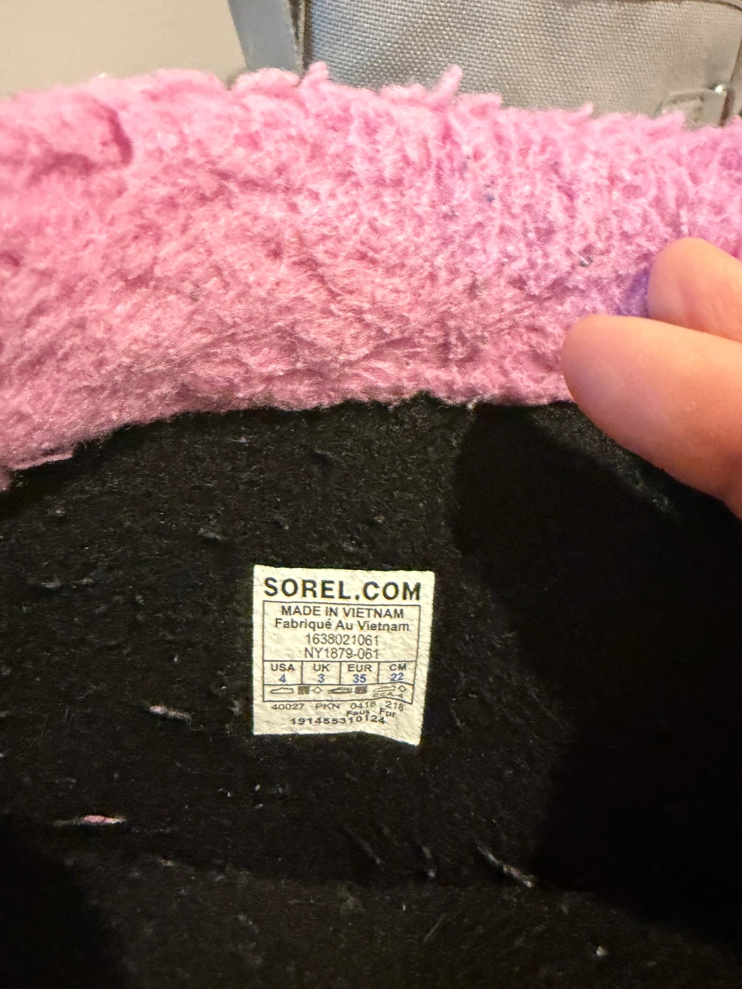 Sorel Girls Waterproof Winter Boots Pink Girls Size 4 - photo 3