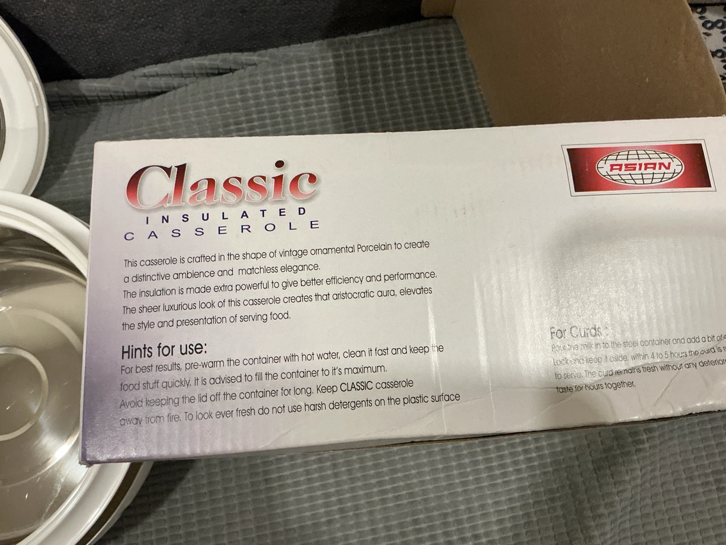 Asian Classic Insulated Casserole Dish - photo 4