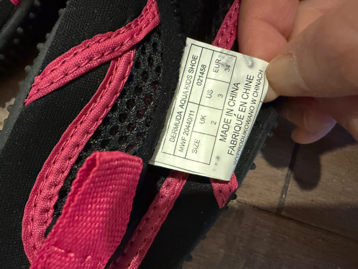 Mountain Warehouse Aqua Kids Shoes - Size 2 US - photo 2