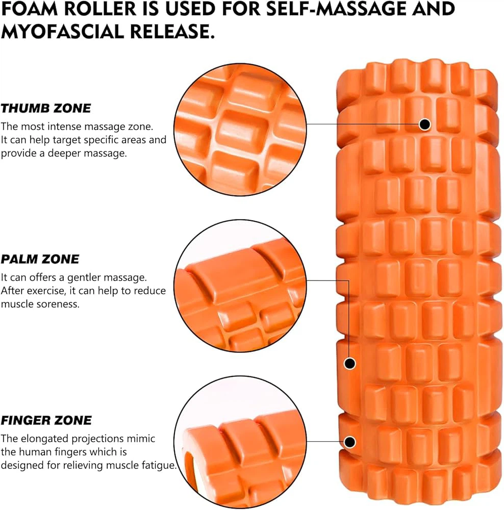 Deep Tissue 13" Grid Foam Roller - photo 3