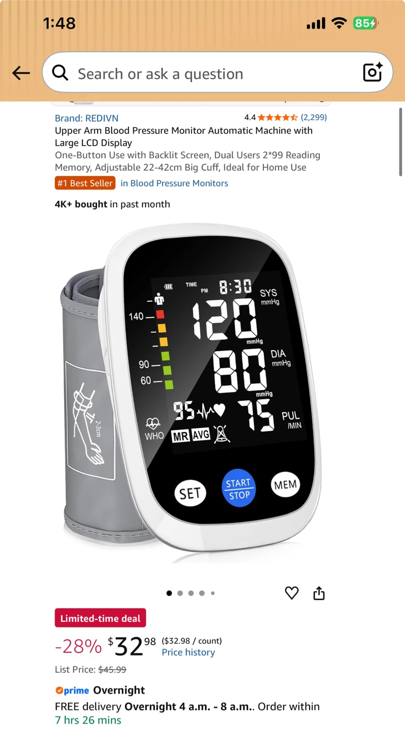 Blood Pressure monitor