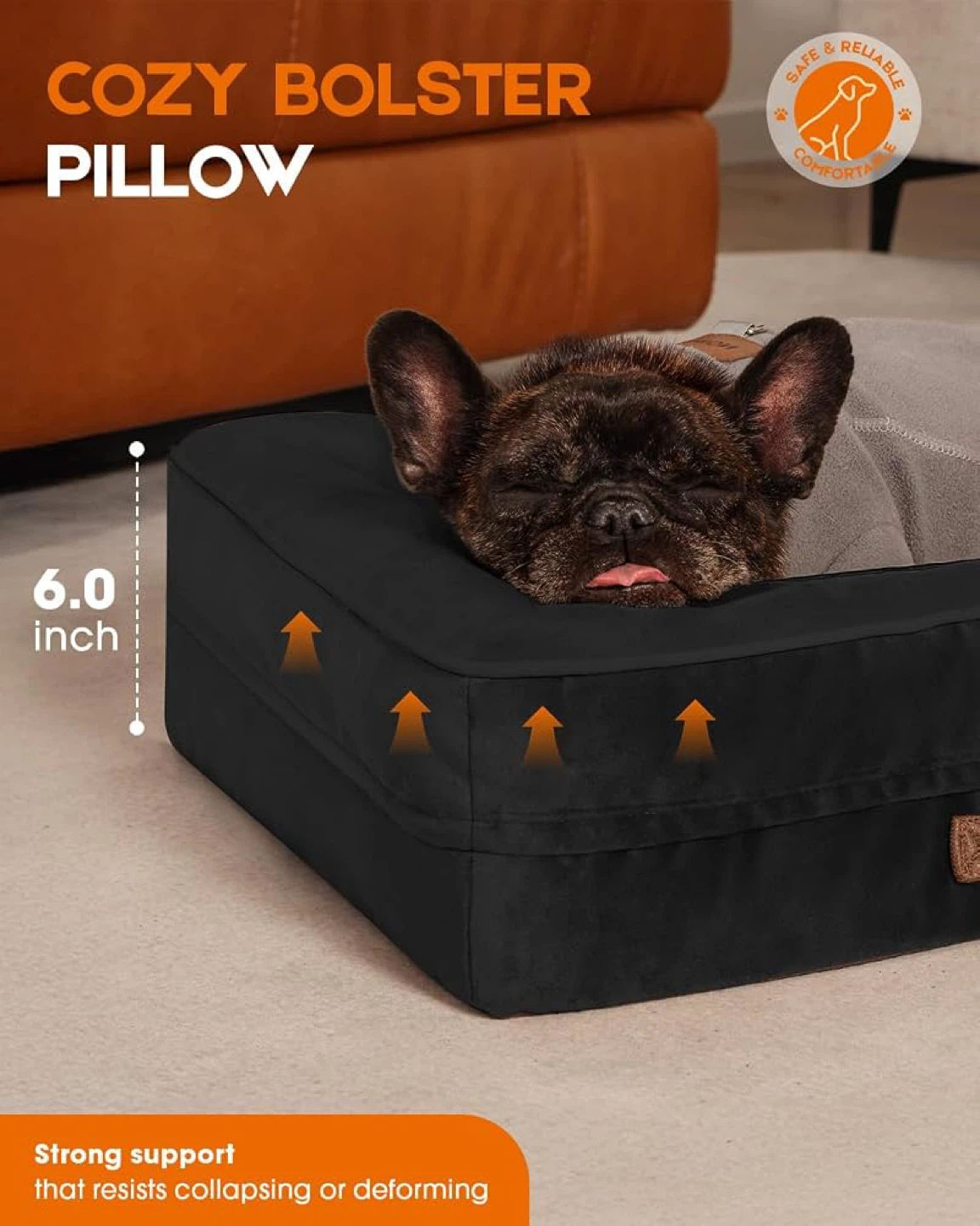 Upvilla Orthopedic Dog Bed for Small Dogs - New - photo 3