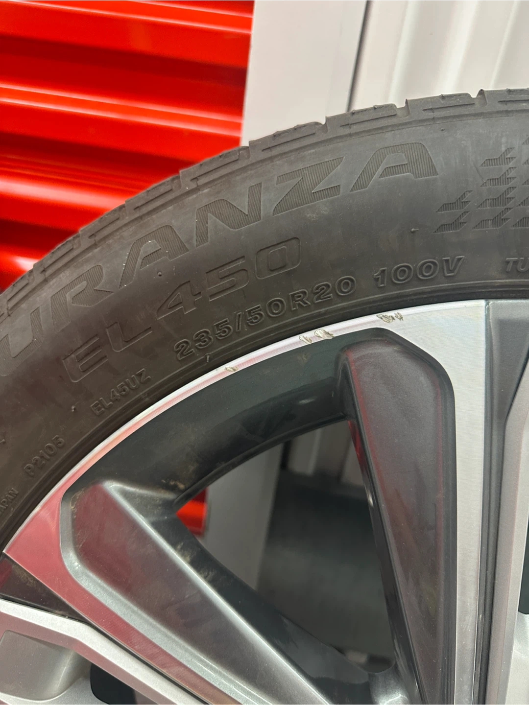 Subaru 20 inch Wheel with Bridgestone Turanza EL450 Tire - photo 5
