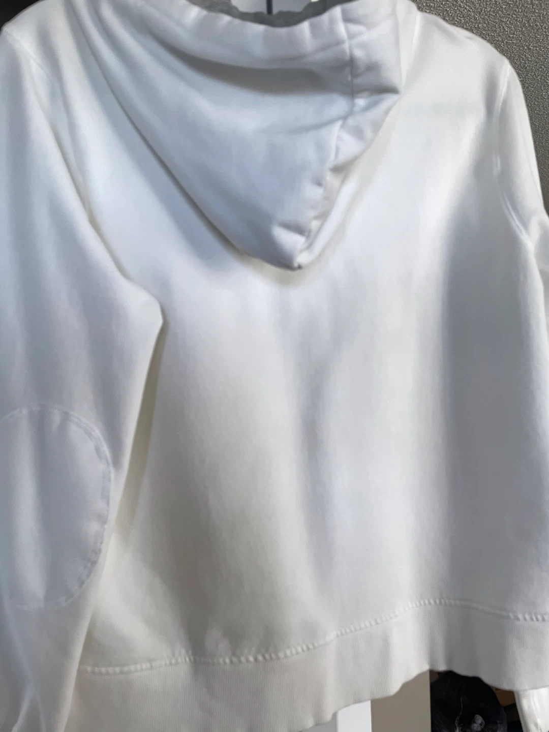 Gap Stretch White Zip-up Hoodie Large - photo 3