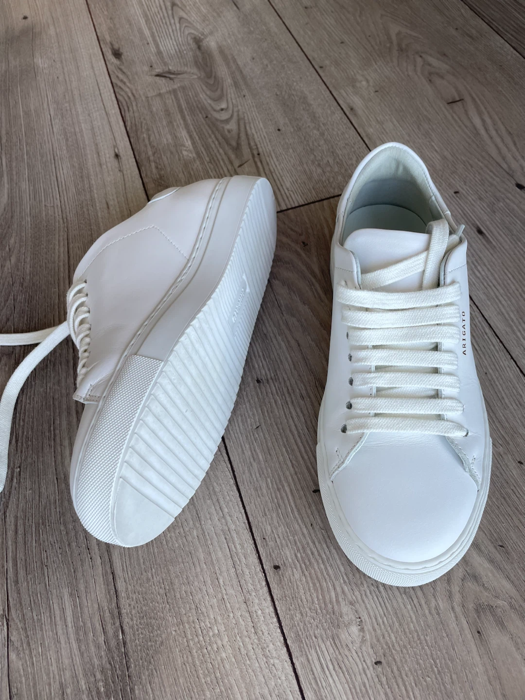 Axel Arigato White Leather Sneakers - photo 2