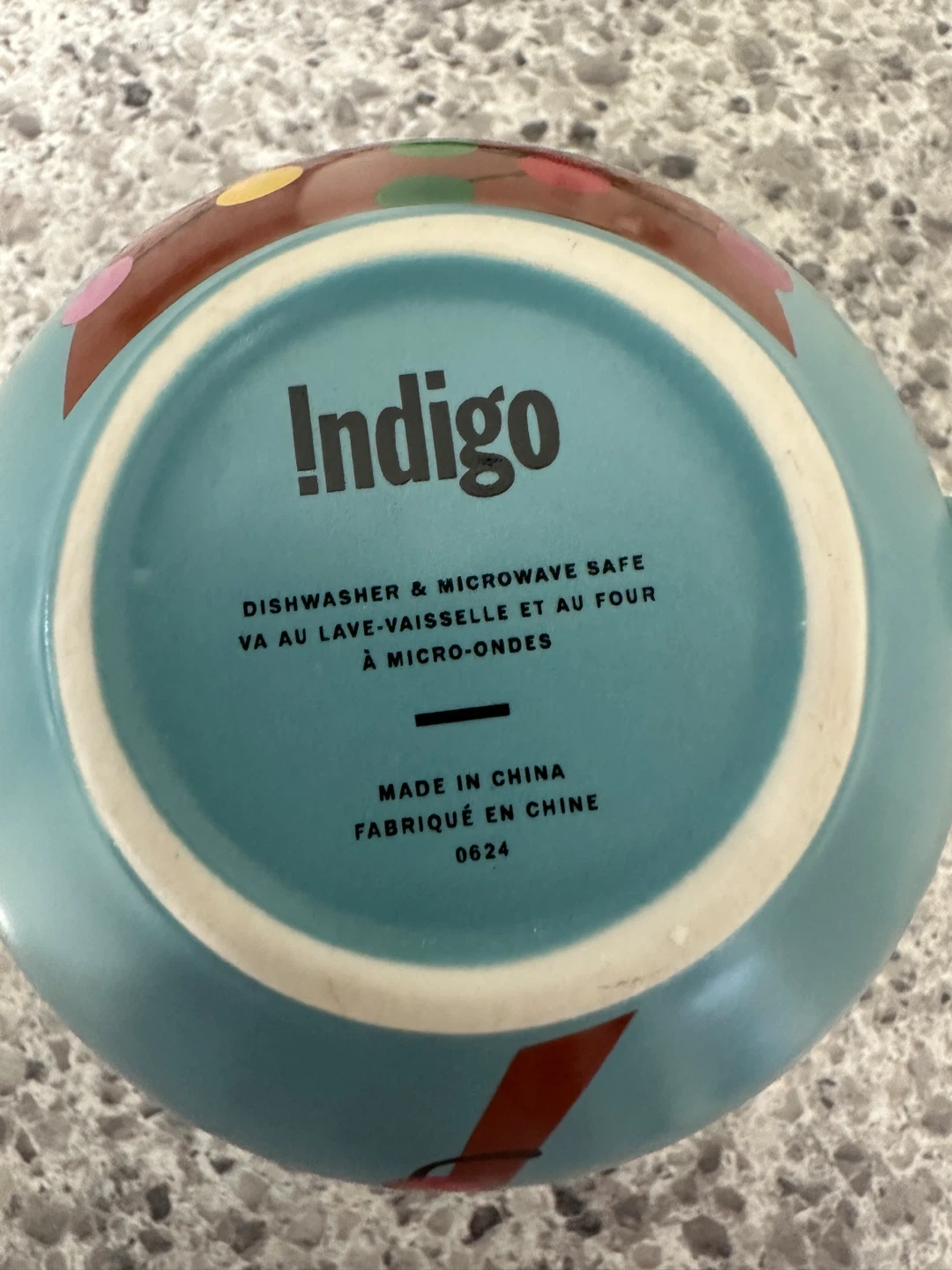 Indigo "Happy Howlidays!" Dog Mug - photo 2