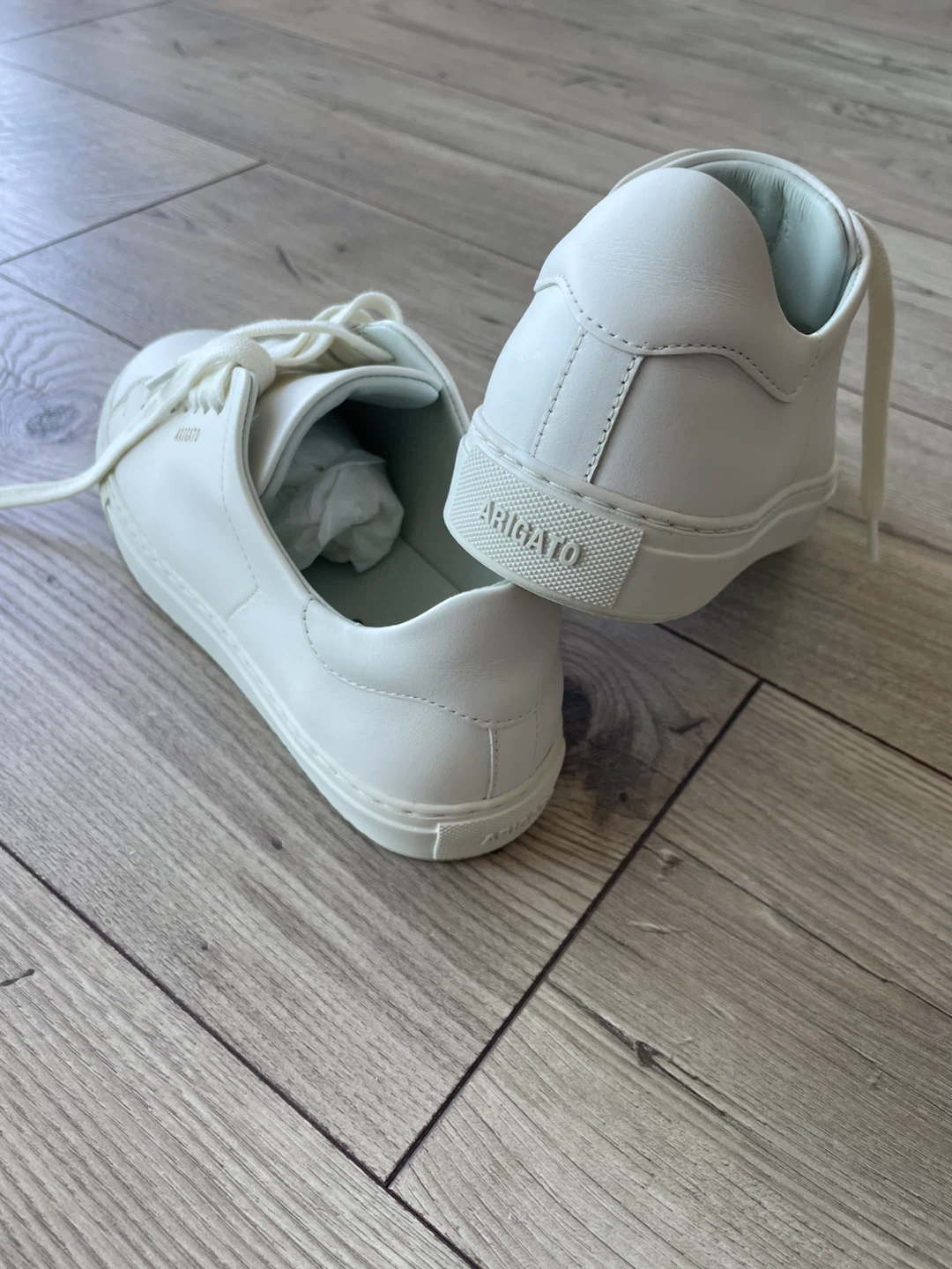 Axel Arigato White Leather Sneakers - photo 4