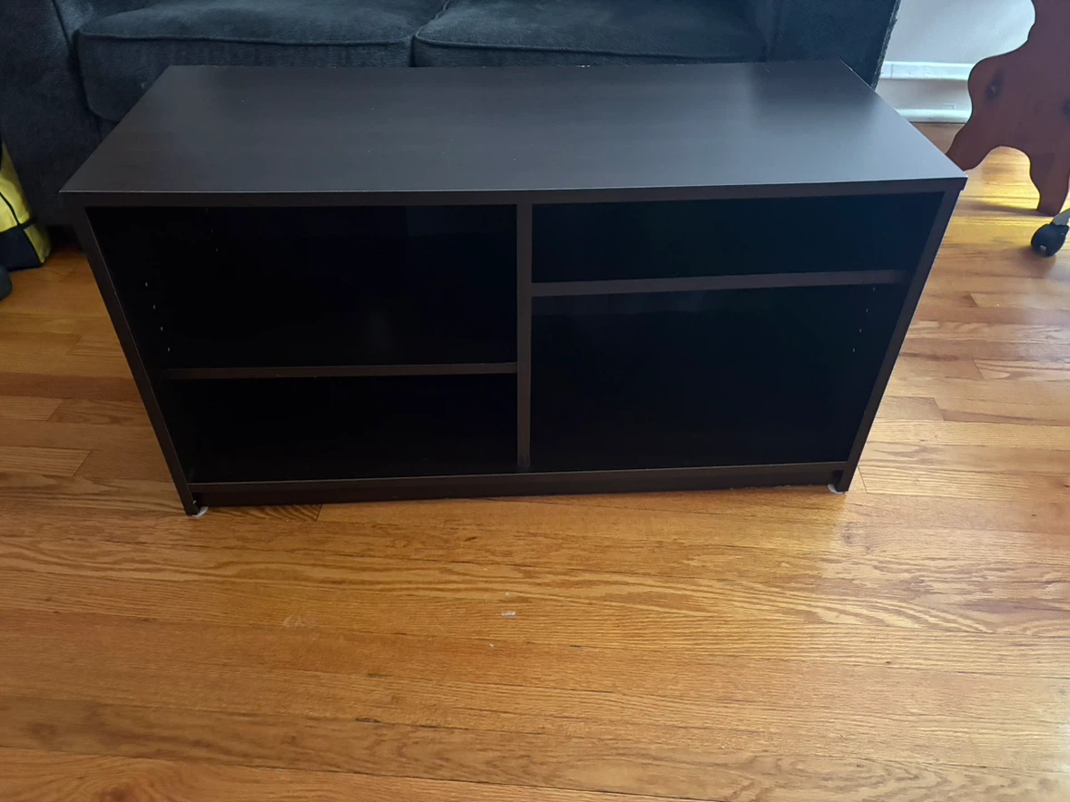 Dark Brown tv stand / Storage Shelf - photo 5